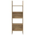 Szafka na książki dąb artisan 60 x 35 x 180 cm Lumarko!