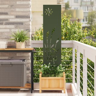 Dekoracyjny panel ogrodowy Inny oliwkowy 32 x 140 cm Lumarko!