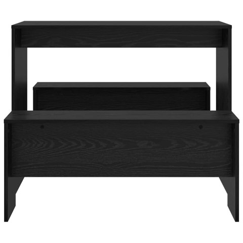 Zestaw do jadalni 2 pcs Czarny dąb 97 x 47 x 75 cm Lumarko!