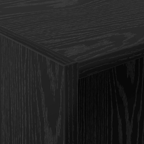 Garderoba Czarny dąb 41 x 48 x 102 cm Materiał drewnopochodny Lumarko!