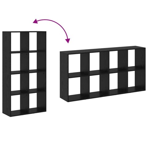 Szafka na książki Czarny dąb 69,5 x 29 x 137,5 cm Lumarko!