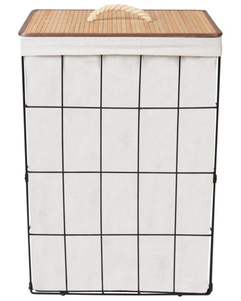 Kosz MIRISSA Metal Czarny 72 L