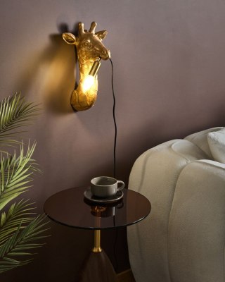 Lampa ścienna Żyrafa MERLIN Złoty