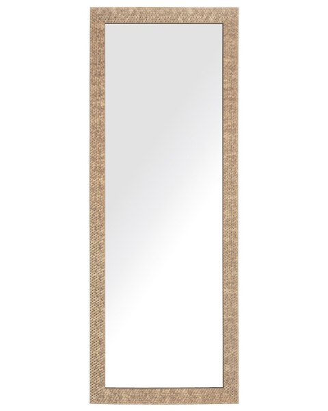 Lustro ścienne AJACCIO 50 cm 130 cm Mosiężny