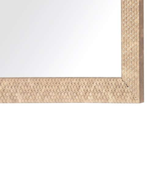 Lustro ścienne AJACCIO 50 cm 130 cm Mosiężny