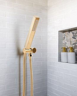 Słuchawka prysznicowa YARARI Mosiądz Złoty