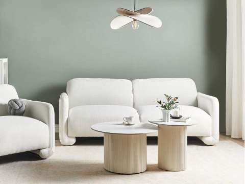 Sofa dla 3 osób SALAND Biały
