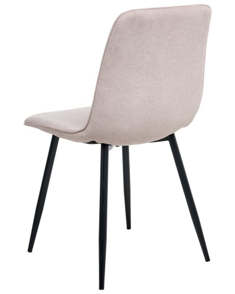 Zestaw 4 krzeseł do jadalni TUSCOLA Beżowy