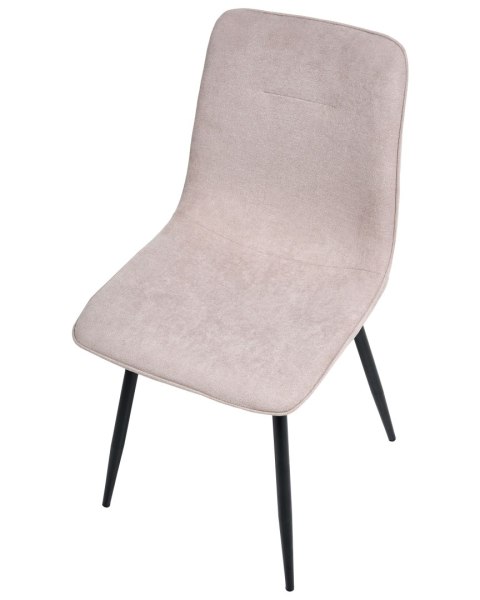 Zestaw 4 krzeseł do jadalni TUSCOLA Beżowy