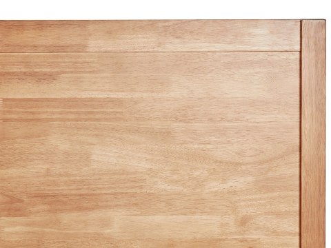 Łóżko Drewno CHAMPAGNAT 160 x 200 cm Jasnobrązowy