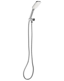 Słuchawka prysznicowa z wężem AMAJA Srebrny