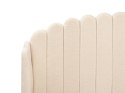Łóżko Boucle AMBILLOU 180 x 200 cm Beżowy