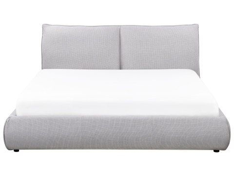 Łóżko wodne VINAY 160 x 200 cm Jasnoszary