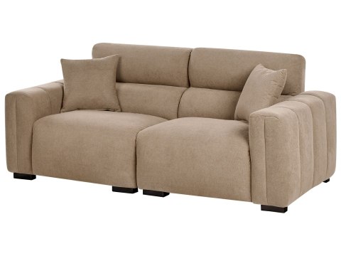 Sofa dla 3 osób FAUSKAN Jasnobrązowy