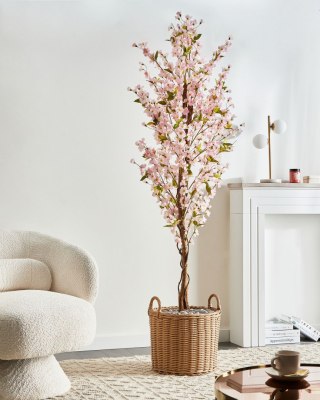 Sztuczna roślina SAKURA 185 cm Różowy