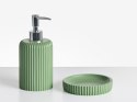 Zestaw akcesoriów łazienkowych 5 elementów CAMANA Zielony