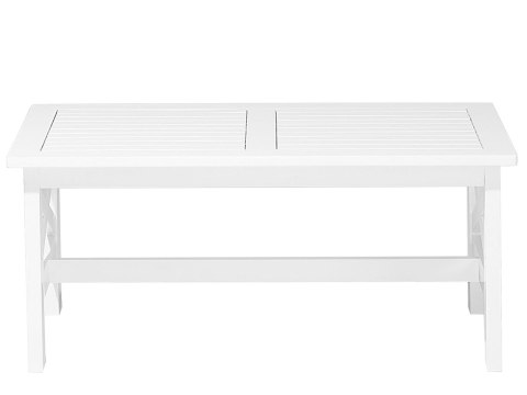 Zestaw ogrodowy ze stolikiem dla 4 osób BALTIC Drewno akacjowe Ciemnoniebieski