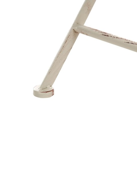 Zestaw 2 krzeseł ogrodowych YAVIZA Składane Metal Jasnobeżowy