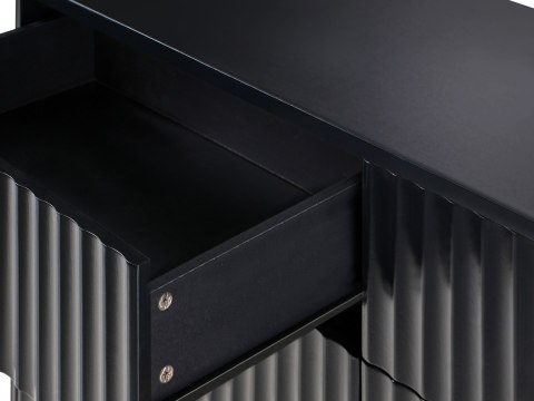 Komoda 6 szuflad GLASTONBURY Czarny