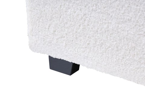 Łóżko wodne Boucle VAUCLUSE 160 x 200 cm Złamana biel