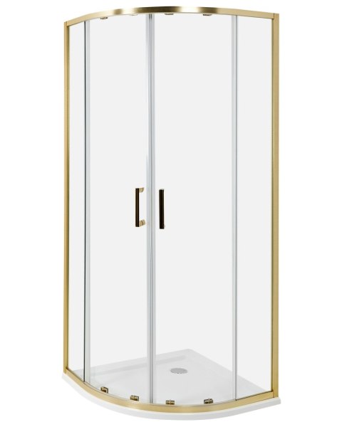 Kabina prysznicowa JUKATAN 80 x 80 x 185 cm Złoty