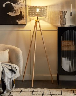 Lampa podłogowa PENTON Rattan Naturalny