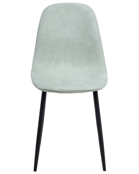 Zestaw 4 krzeseł do jadalni CRANDALL Jasnozielony