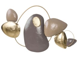 Dekoracja ścienna CLANE Metal 46 cm Złoty