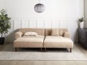 Narożnik dla 3 osób HOLT Beżowy Lewostronny