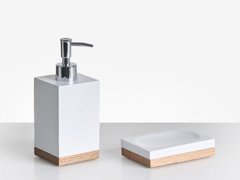 Zestaw akcesoriów łazienkowych 5 elementów TAPICHE Biały