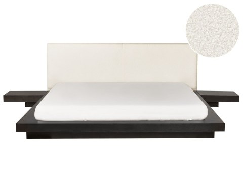 Łóżko Boucle ZEN 180 x 200 cm Jesion ciemny