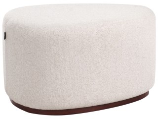Puf SACO Jasnobeżowy 57 cm 78 cm 45 cm