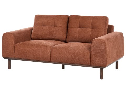 Sofa dla 2 osób LAURILA Złoty brąz