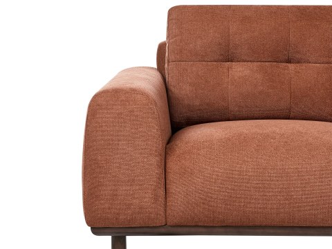 Sofa dla 2 osób LAURILA Złoty brąz