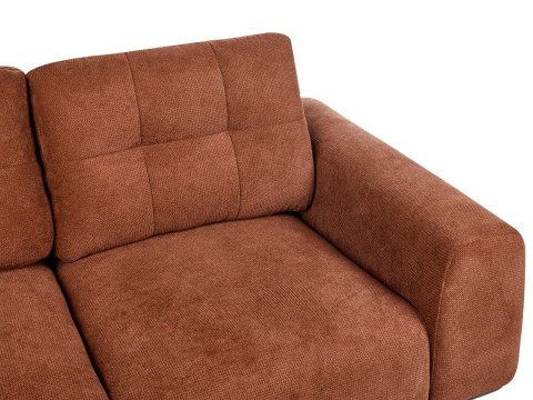 Sofa dla 2 osób LAURILA Złoty brąz