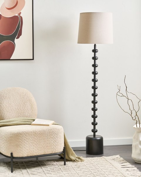 Lampa podłogowa KRIOS Metal Czarny
