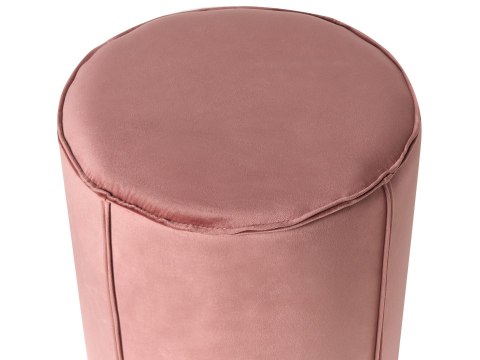 Puf SEDONA Welur Różowy 40 cm 40 cm 43 cm