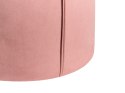 Puf SEDONA Welur Różowy 40 cm 40 cm 43 cm