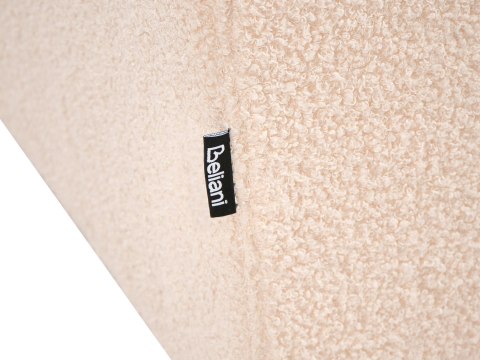 Puf SINCLAIR Boucle Beżowy 79 cm 49 cm 40 cm