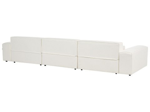 Sofa modułowa dla 3 osób HELLNAR Boucle Złamana biel