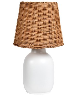 Lampa stołowa BARTANG Ceramika Biały