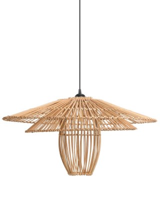 Lampa wisząca BOTIJAS Rattan Naturalny