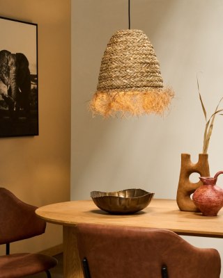 Lampa wisząca MOROVIS Trawa morska Naturalny