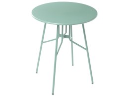 Stolik bistro TALTAL 64 cm 64 cm Metal Jasnozielony