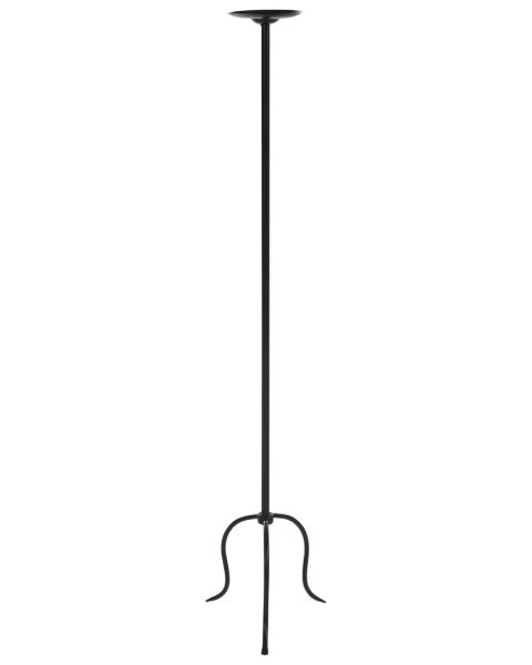 Świecznik ALMADA Metal 118 cm Czarny