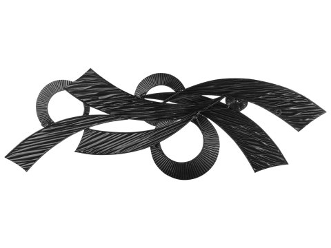 Dekoracja ścienna TIMAHOE Metal 31 cm Złoty