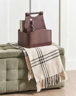 Kosz URUK Ekoskóra Brązowy