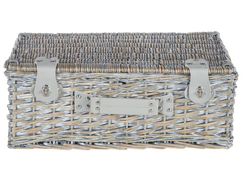 Kosz piknikowy FIGUE Plecionka Szary