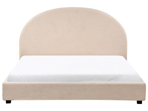 Łóżko wodne Boucle VAUCLUSE 160 x 200 cm Beżowy