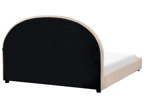 Łóżko wodne Boucle VAUCLUSE 160 x 200 cm Beżowy